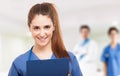 Young smiling nurse Royalty Free Stock Photo