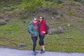 Portrait of young women in the forest in Turkey