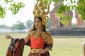 Portraits in concept Apsara. , The legend of female in the ancient Khmer empire..female