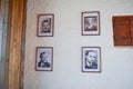 Portraits of famous but deceased actors of the Soviet cinema