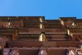 Portraits on the Heidelberg castle walls Germany Royalty Free Stock Photo