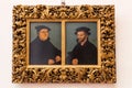 Portraits of Martin Luther and Philipp Melanchthon by Lucas Cranach the Elder at Uffizi Gallery