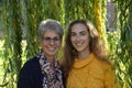 Portrait of mother and teenage daughter