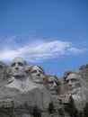 Portraits of Presidents in the Rock
