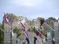 Portraits of Presidents in the Rock