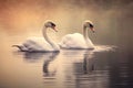 Elegant Swan Lake