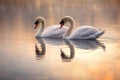 Elegant Swan Lake