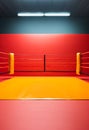 Portrayal of a boxing ring Royalty Free Stock Photo