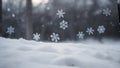 portrays snowflakes in dynamic motion showcasing the beauty of falling snow