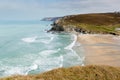 Portreath coast North Cornwall England UK between St Agnes and Godrevy