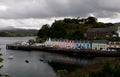 Portree city Isle of Skye, Scotland