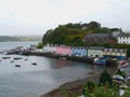 The Portree Harbour isle of Skye, Scotland Royalty Free Stock Photo