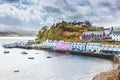 Portree - main harbour Royalty Free Stock Photo