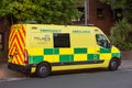08/09/2020 Portsmouth, Hampshire, UK A British emergency ambulance parked on the side of the road
