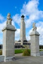 The entrance to the naval war memorial in Southsea, Portsmouth, UK Royalty Free Stock Photo