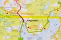 02-24-2021 Portsmouth, Hampshire, UK Lochgilphead shown on a road map or geography map Royalty Free Stock Photo