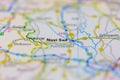 03-16-2021 Portsmouth, Hampshire, UK Novi Sad Shown on a geography map or road map Royalty Free Stock Photo