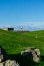 Southsea Castle lighthouse is Southsea Portsmouth UK