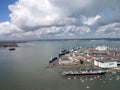 Portsmouth harbour and Naval Dockyard