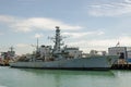 Royal Navy frigate HMS Westminster Royalty Free Stock Photo