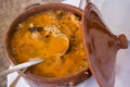 PORTUGAL ALGARVE FOOD ARROZ DE MARISCO Royalty Free Stock Photo