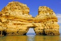 Portugal, Algarve, Lagos: Wonderful coastline Royalty Free Stock Photo
