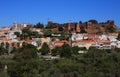 Portugal, Algarve Region, panoramic view of the historical town of Silves