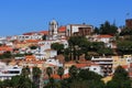 Portugal, Algarve Region, panoramic view of the historical town of Silves