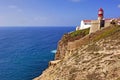 Portugal, Algarve, Sagres: Cabo de S Vincente Royalty Free Stock Photo