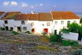 Portugal, area of Alentejo, Marvao: Typical house Royalty Free Stock Photo