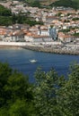 Portugal Azores Islands Terceira panoramic view of Angra do Heroismo