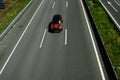 Motorway traffic on Portugal highways