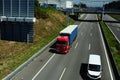 Motorway traffic on Portugal highways