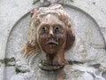 Portugal Braga Bom Jesus do Monte Crying Fountain on Way Up Baroque stairway