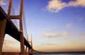 Portugal bridge Royalty Free Stock Photo