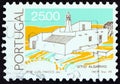 PORTUGAL - CIRCA 1985: A stamp printed in Portugal shows Sitio house, Algarve, circa 1985.