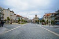 Portugal. city. road. street. crossing. landscape. Braga. Royalty Free Stock Photo