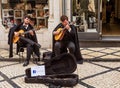 Coimbra, student street musicians