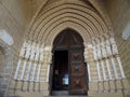 Portugal, Evora, entrance to the Se Cathedral