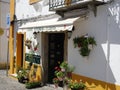 Portugal, Evora, flower shop