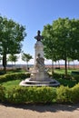 Portugal, Evora, sculpture of the doctor Barahona Royalty Free Stock Photo