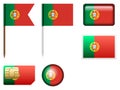 Portugal flag set