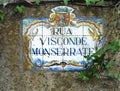 Portugal, Historical Azulejo ceramic tiles