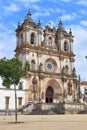 Alcobaca church in Portugal Royalty Free Stock Photo