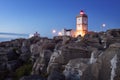 Portugal: Lighthouse of Peniche Royalty Free Stock Photo