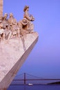 Portugal, Lisbon, Belem - Monument to the Portuguese voyages of Discovery.
