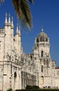 Portugal, Lisbon, Belem Hieronymites Monastery UNESCO World Heritage Site Royalty Free Stock Photo