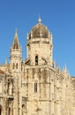 Portugal, Lisbon, Belem Hieronymites Monastery UNESCO World Heritage Site Royalty Free Stock Photo