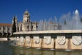 Portugal, Lisbon, Belem Hieronymites Monastery UNESCO World Heritage Site Royalty Free Stock Photo