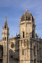 Portugal, Lisbon, Belem Hieronymites Monastery UNESCO World Heritage Site Royalty Free Stock Photo